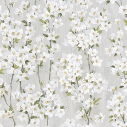 Fototapet, Cherry Blossom Tree, White, Rebel Walls - Img 2