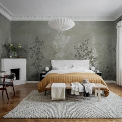 Fototapet, Chinoiserie Haze Green, Rebel Walls - Img 9