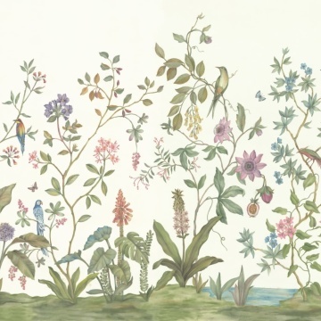 Fototapet, Chinoiserie, White, Rebel Walls - Img 2