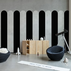 Fototapet, Circus Stripes, Licorice, Rebel Walls