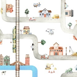 Fototapet City of Vehicles, Oliver Robins - Img 2