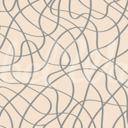 Fototapet, Doodle Lines, Beige, Rebel Walls - Img 2