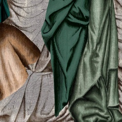 Fototapet Drapery, Emerald, Coordonne - Img 2