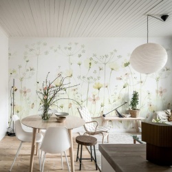 Fototapet, Dreamy Meadow, Pastel, Rebel Walls