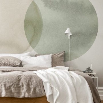 Fototapet, Eclipse, Beige Green, Rebel Walls - Img 3