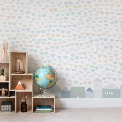 Fototapet, Elephant Tears, Pastel, Rebel Walls