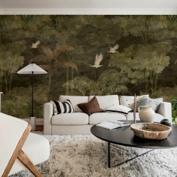 Fototapet, Exotic Eden, Night, Rebel Walls