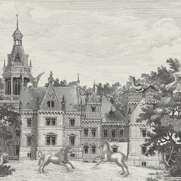 Fototapet, Fairyland, Graphite, Rebel Walls - Img 2