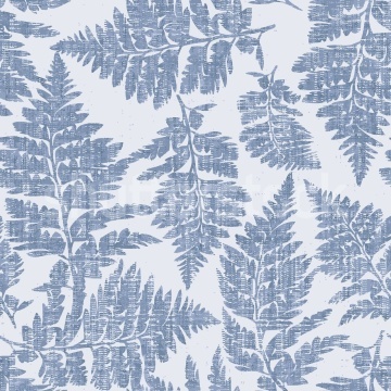 Fototapet, Fern Print, Blue, Rebel Walls - Img 2