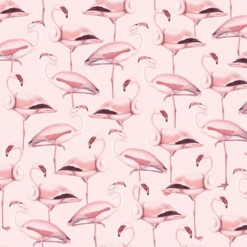 Fototapet, Flamingos, Bubblegum, Rebel Walls - Img 2