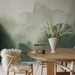 Fototapet, Flowing Hills, Green, Rebel Walls