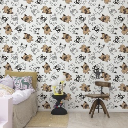 Fototapet, Frenchies, Rebel Walls - Img 3