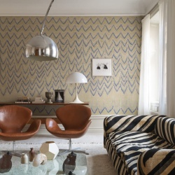 Fototapet, Fringed Follies, Custard, Rebel Walls
