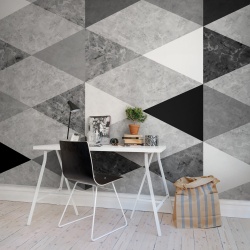 Fototapet, Geometric Marble, Rebel Walls
