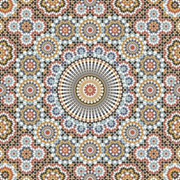 Fototapet, Geometric Pattern, Rebel Walls - Img 2