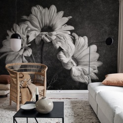 Fototapet, Graphic Flowers, Rebel Walls