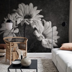 Fototapet, Graphic Flowers, Rebel Walls
