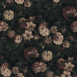Fototapet, Heritage Floral, Dark, Rebel Walls - Img 2