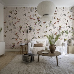 Fototapet, Hummingbird, Light, Rebel Walls