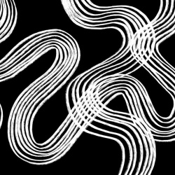 Fototapet, Ink Stripes, Black, Rebel Walls - Img 2