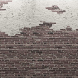 Fototapet, Ivory Bricks, Red, Rebel Walls - Img 2