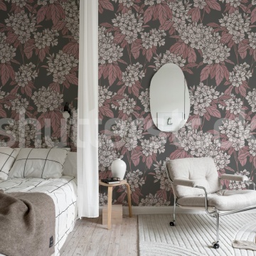 Fototapet, Jasmine Veil, Pink, Rebel Walls - Img 3