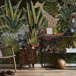 Fototapet Jungleful (dark), VLAdiLA - Img 6