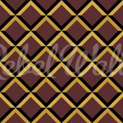 Fototapet, Lattice, Burgundy, Rebel Walls - Img 2