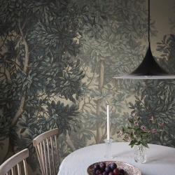 Fototapet lavabil, Charles Mural, Blue, Sandberg