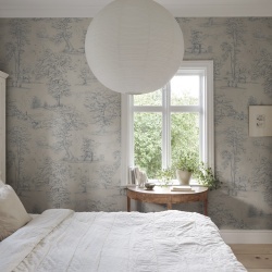 Fototapet lavabil, Montfort Mural, Blue, Sandberg - Img 3