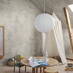 Fototapet lavabil, Montfort Mural, Olive Green, Sandberg