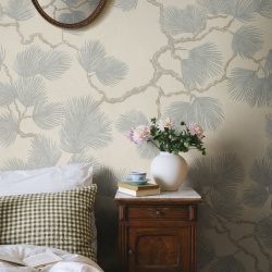 Fototapet lavabil, Pine Mural, Misty Blue, Sandberg - Img 3