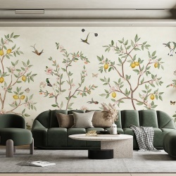 Fototapet Lemon Tree Chinoiserie - White, Sir Edward - Img 5