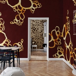 Fototapet, Lightning Clownfish, Gold, Rebel Walls - Img 6