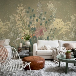 Fototapet, Lilians Bed, Soft Pink, Rebel Walls