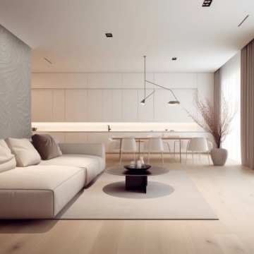 Fototapet Minimalist Serenite Fumee Rêve SF103 - Img 2