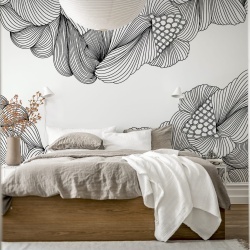 Fototapet, Opulence, Black Lines, Rebel Walls
