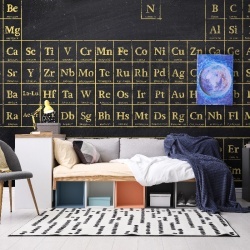 Fototapet Origin of life gold - personalizat, VLAdiLA