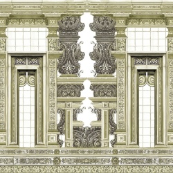 Fototapet Ornamental Cathedral, Cream - personalizat, VLAdiLA - Img 2