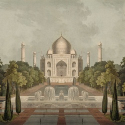 Fototapet, Palace Garden, Green, Rebel Walls - Img 2