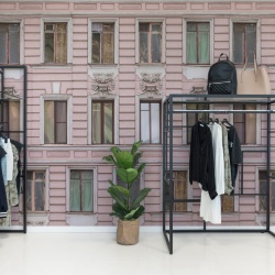 Fototapet, Pink Facade, Rebel Walls