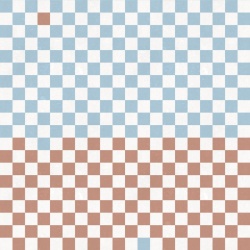 Fototapet, Pixels, Orange & Blue, Rebel Walls - Img 2