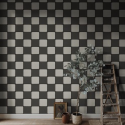 Fototapet, Porcelain Tiles, Graphite, Rebel Walls