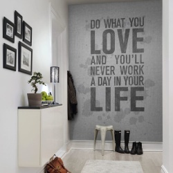 Fototapet, Quotes, Concrete, Rebel Walls