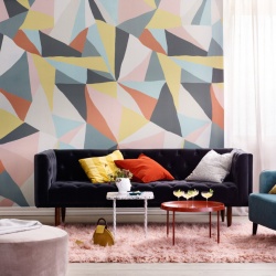 Fototapet, Retro Geometry, Rebel Walls