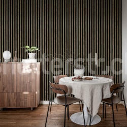 Fototapet, Rib Wood, Oak, Rebel Walls - Img 3