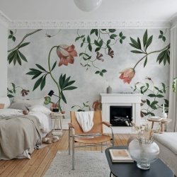 Fototapet, Romantic Garden, Pastel, Rebel Walls