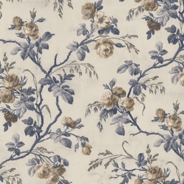 Fototapet, Rose Garland, Blue, Rebel Walls - Img 2