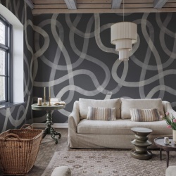 Fototapet, Serpentine, Graphite, Rebel Walls - Img 4