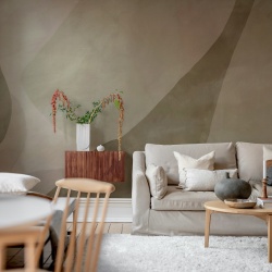 Fototapet, Shapes in Motion, Beige, Rebel Walls - Img 3